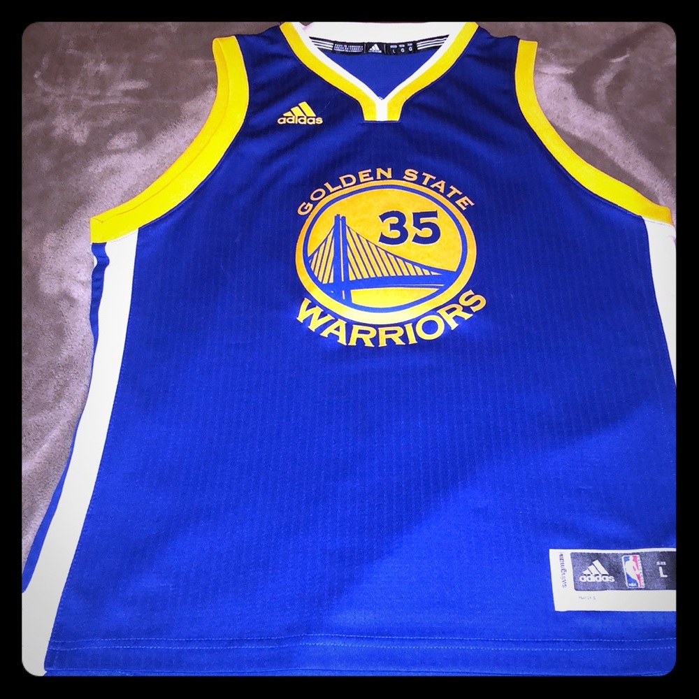 Jersey Adidas Kevin Durant GS #35 Used Good Condit